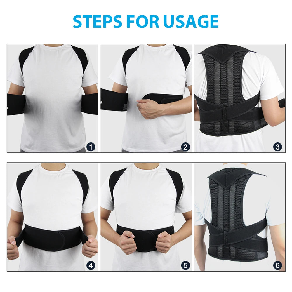 ErgoBack™ Upper Back Posture Corrector