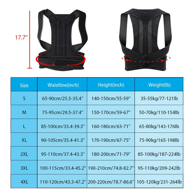 ErgoBack™ Upper Back Posture Corrector